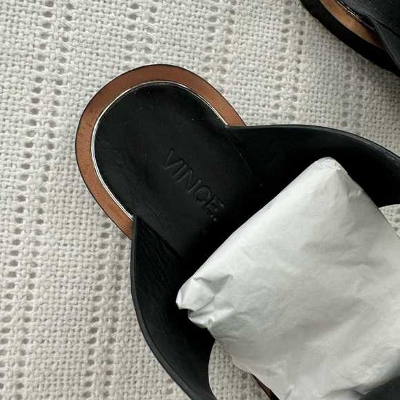 Vince Leather Wrap Sandals - size 7.5 - Picture 3 of 6